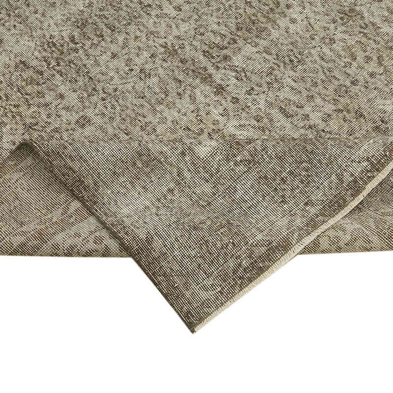 Gri Boyalı El Dokuma Anadolu Halısı - 212 cm x 316 cm - K0059392
