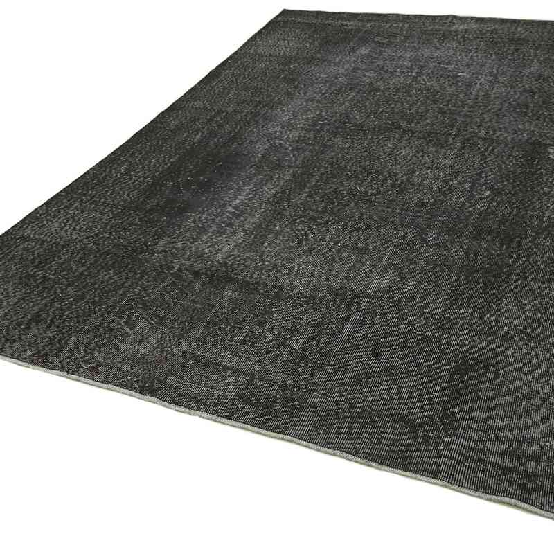 Siyah Boyalı El Dokuma Anadolu Halısı - 210 cm x 314 cm - K0059393