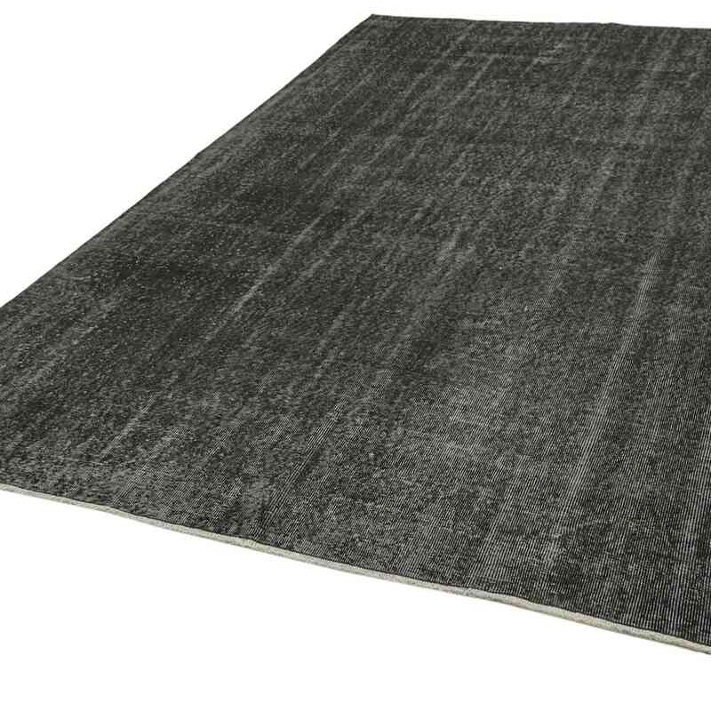 Siyah Boyalı El Dokuma Anadolu Halısı - 214 cm x 315 cm - K0059400