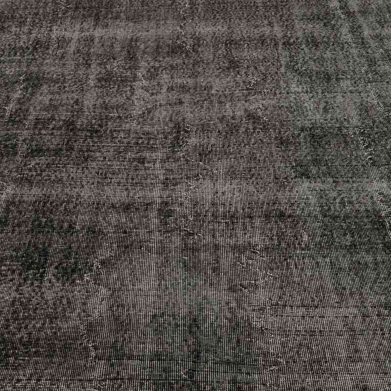 Over-dyed Vintage Hand-Knotted Turkish Rug - 6' 11" x 10' 8" (83" x 128") - K0059401
