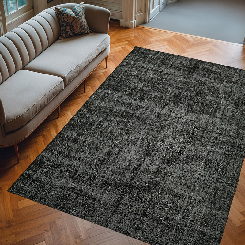 Alfombra Turca Vintage Sobre-teñida - 222 cm x 317 cm - K0059405