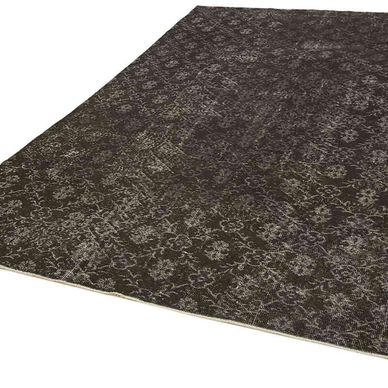 Over-dyed Vintage Hand-Knotted Turkish Rug - 7' 2" x 10' 9" (86" x 129") - K0059413