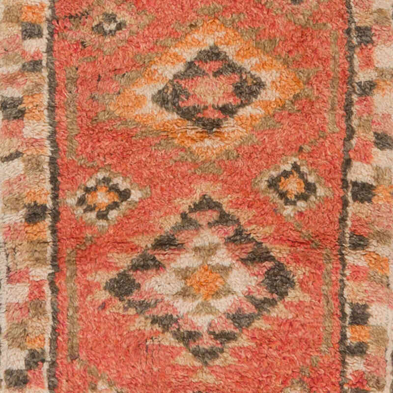 Vintage Tribal Runner Rug - 2' 10" x 10' 10" (34" x 130") - K0059426