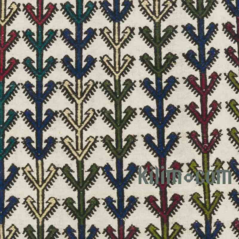 Vintage Konya Cicim Kilim - 105 cm x 146 cm - K0059438