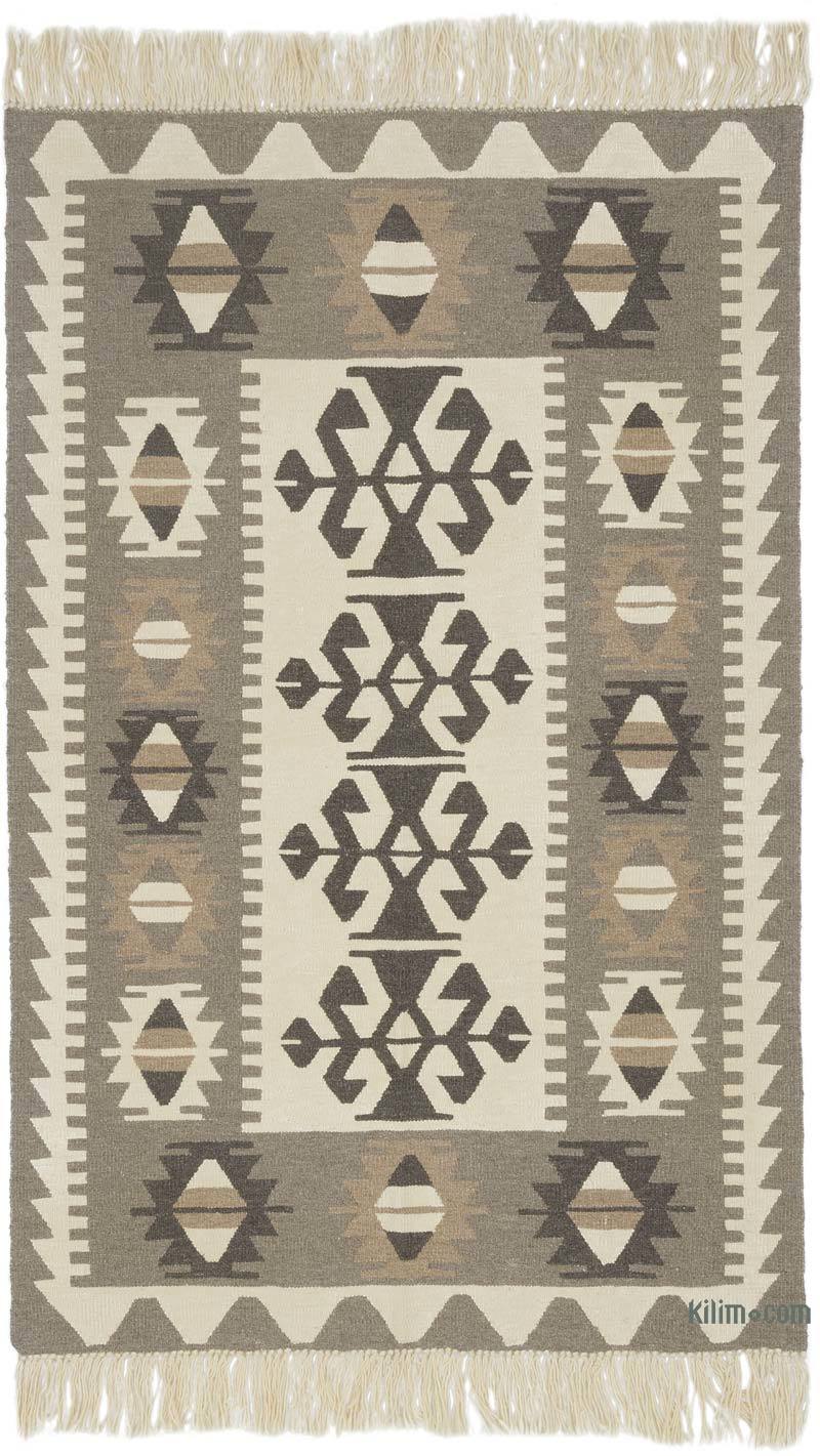 Nueva Alfombra Turca Kilim - 110 cm x 171 cm - K0059506