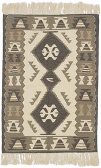 Yeni Kök Boya El Dokuma Kilim - 113 cm x 163 cm