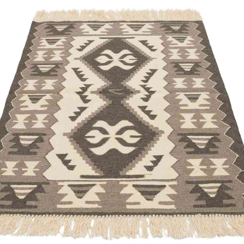 Nueva Alfombra Turca Kilim - 93 cm x 121 cm - K0059514