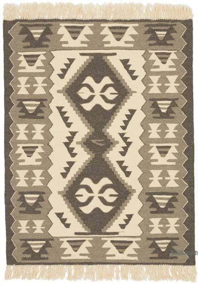 Yeni Kök Boya El Dokuma Kilim - 93 cm x 121 cm