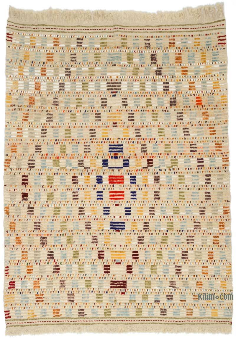 Alfombra "Tulu" de estilo marroquí anudada a mano - 172 cm x 233 cm - K0059517