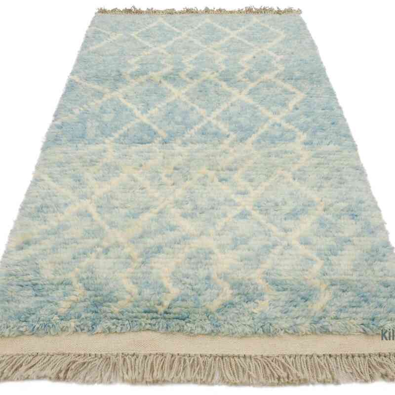 Moroccan Style Hand-Knotted Tulu Rug - 3' 3" x 6' 7" (39 in. x 79 in.) - K0059518