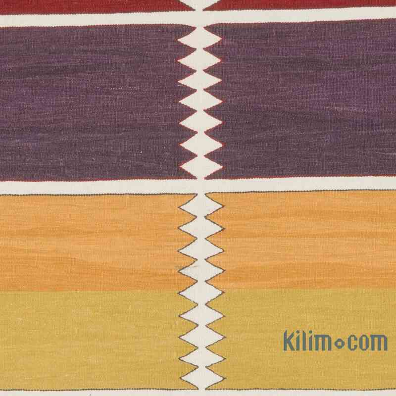 New Handwoven Turkish Kilim Rug - 5' 11" x 9' 1" (71" x 109") - K0059519