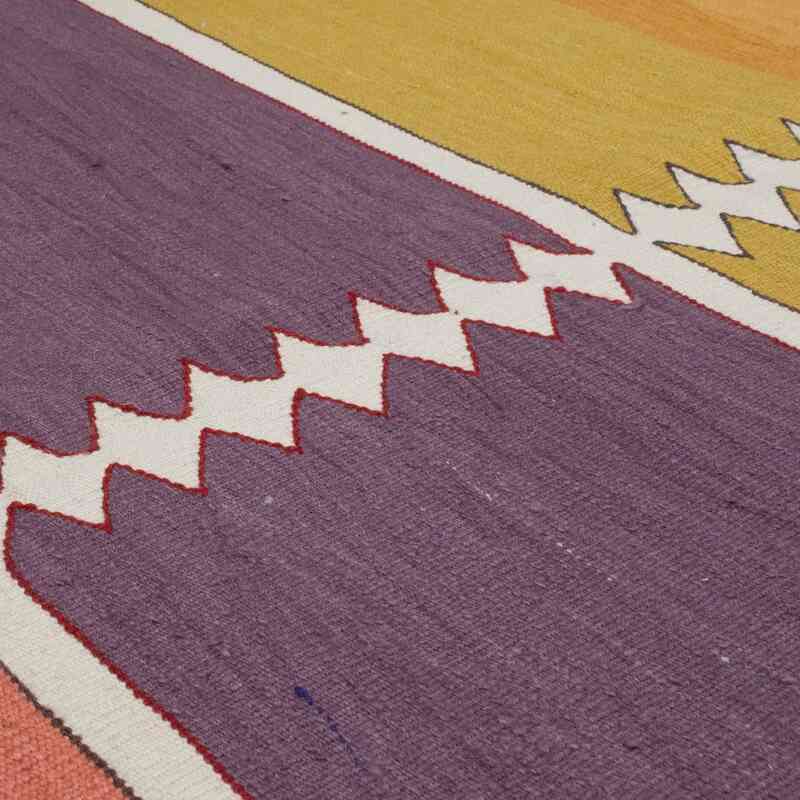 New Handwoven Turkish Kilim Rug - 5' 11" x 9' 1" (71" x 109") - K0059519