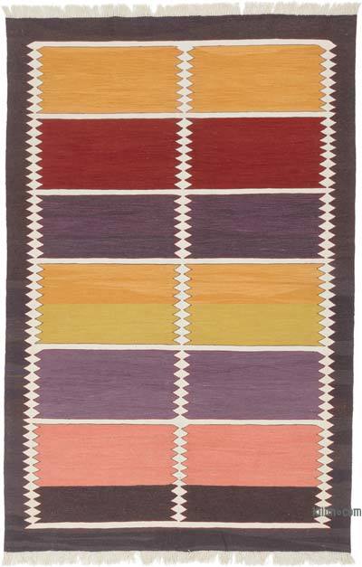 Yeni Kök Boya El Dokuma Kilim - 181 cm x 277 cm