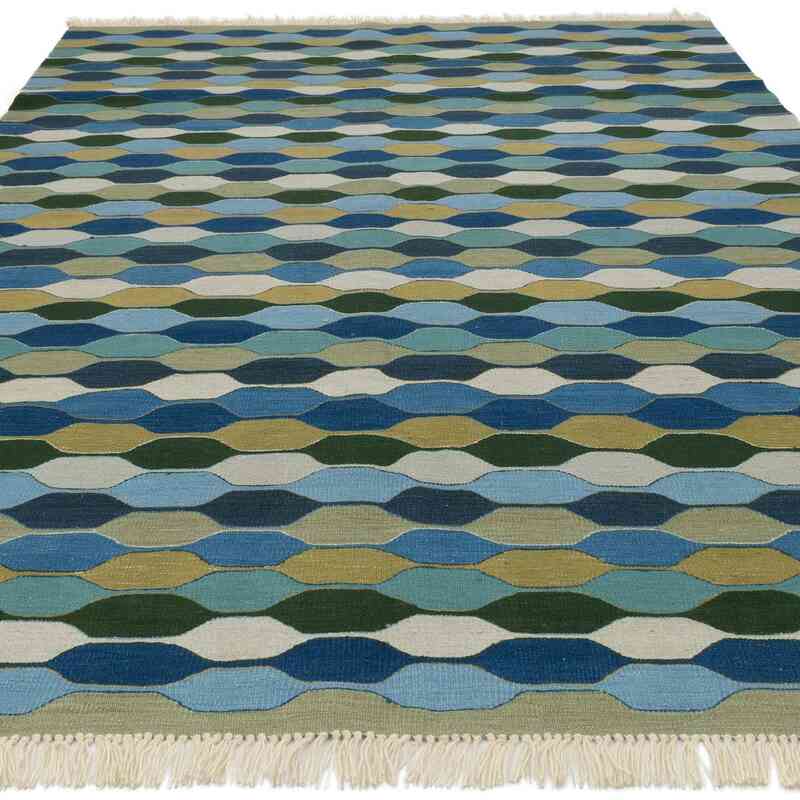 Nueva Alfombra Turca Kilim - 202 cm x 291 cm - K0059520