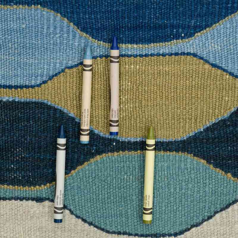 Nueva Alfombra Turca Kilim - 202 cm x 291 cm - K0059520