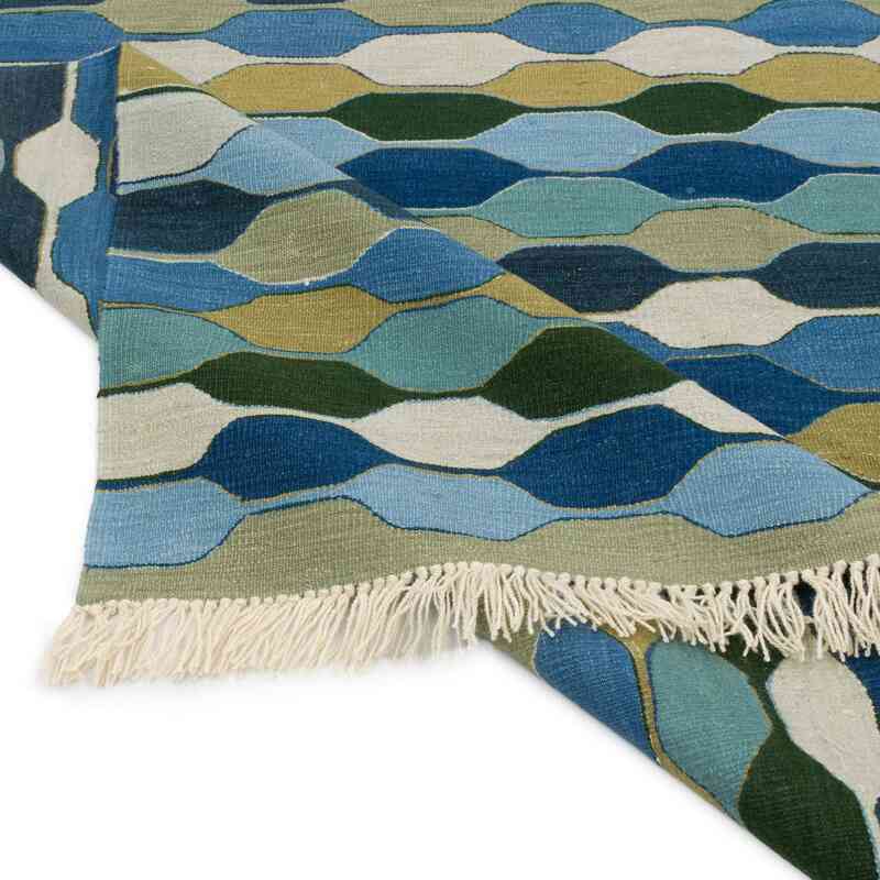 Nueva Alfombra Turca Kilim - 202 cm x 291 cm - K0059520