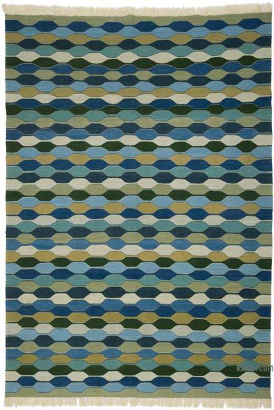 Yeni Kök Boya El Dokuma Kilim - 202 cm x 291 cm