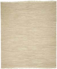 Bej Yeni Kök Boya El Dokuma Kilim - 236 cm x 273 cm