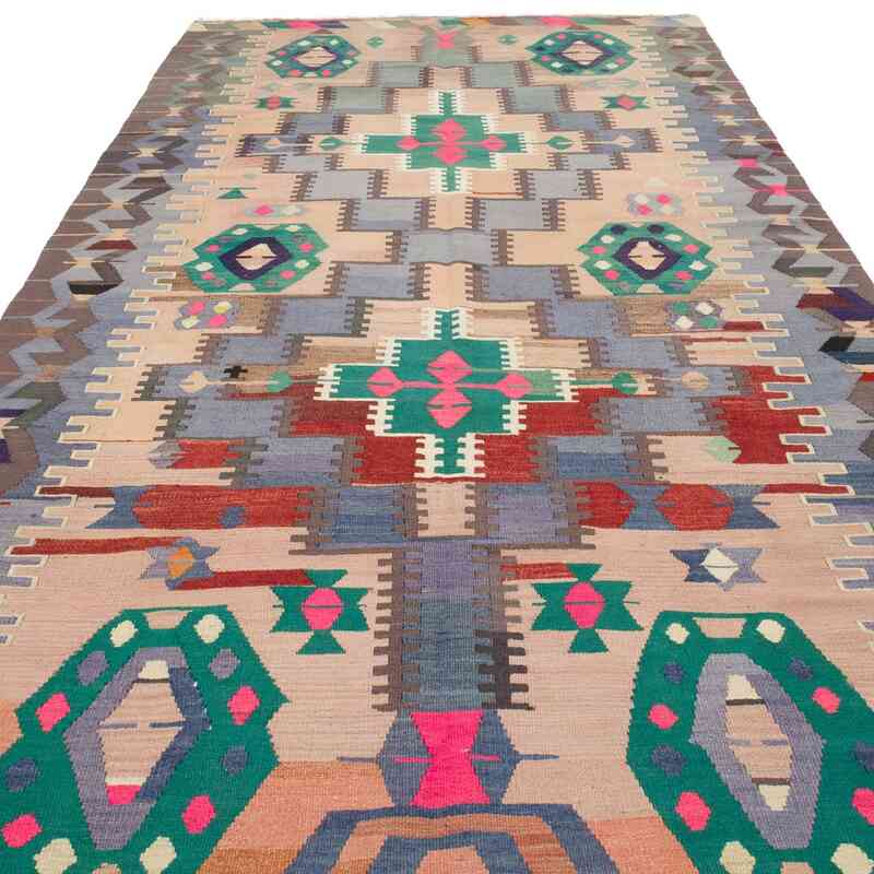 Alfombra Vintage Manisa Kilim - 164 cm x 340 cm - K0059529