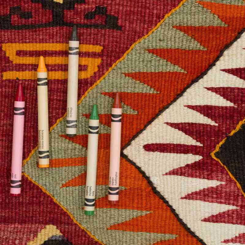 Vintage Mut Kilim Rug - 5' 3" x 10'  (63" x 120") - K0059535