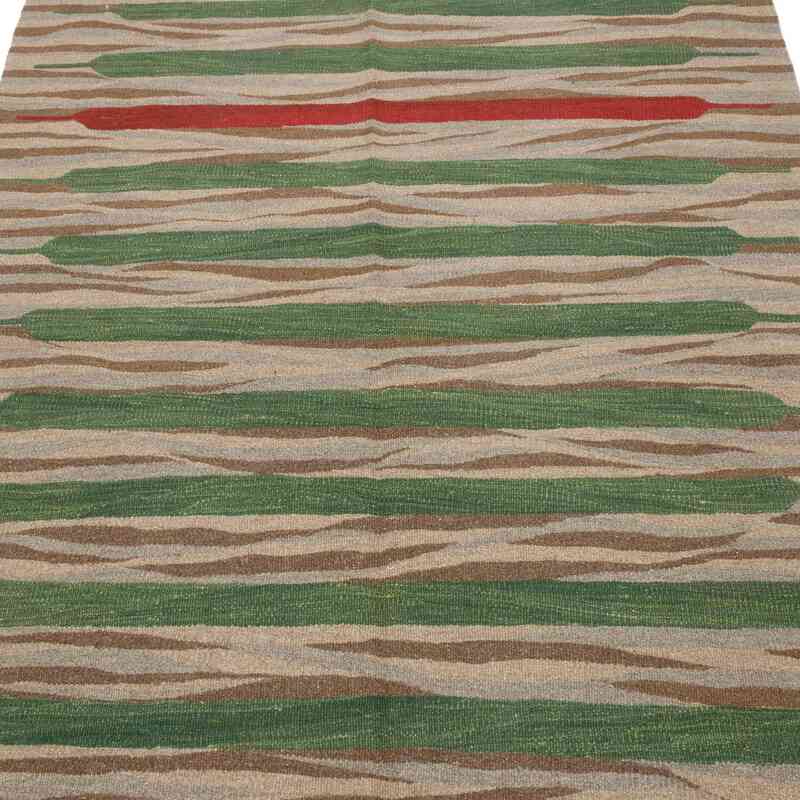 Yeni Kök Boya El Dokuma Kilim - 124 cm x 186 cm - K0059547