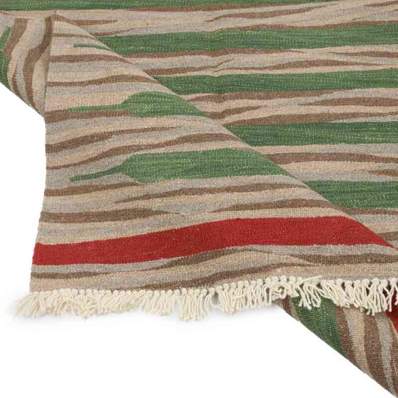 Yeni Kök Boya El Dokuma Kilim - 124 cm x 186 cm - K0059547