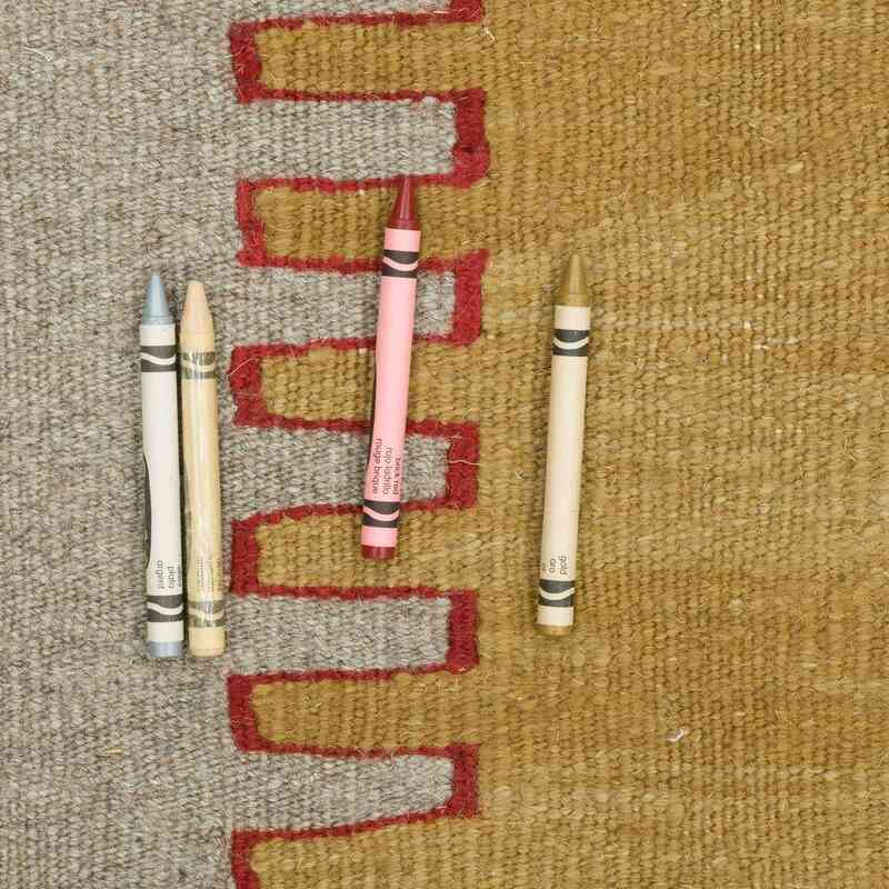 Yeni Kök Boya El Dokuma Kilim - 102 cm x 149 cm - K0059549