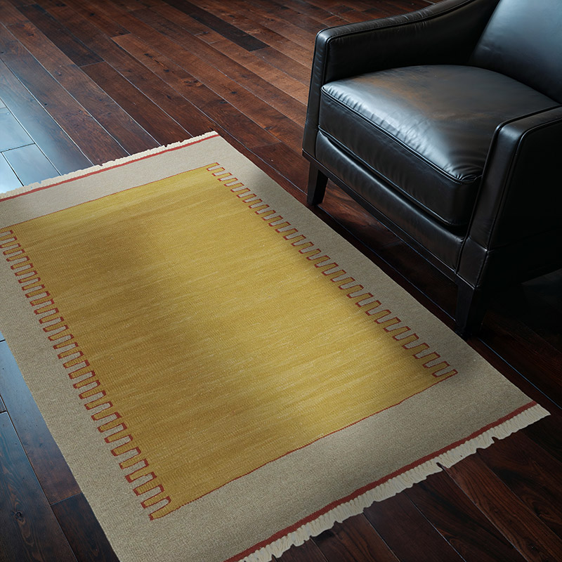 New Handwoven Turkish Kilim Rug - 3' 4" x 4' 11" (40" x 59") - K0059549