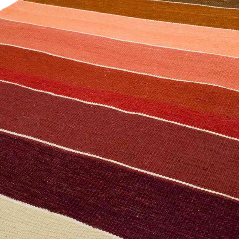 New Handwoven Turkish Kilim Runner - 3'  x 12' 6" (36" x 150") - K0059555