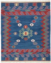 Nueva Alfombra Turca Kilim - 146 cm x 173 cm