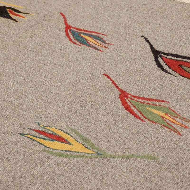 Yeni Kök Boya El Dokuma Kilim - 124 cm x 182 cm - K0059557