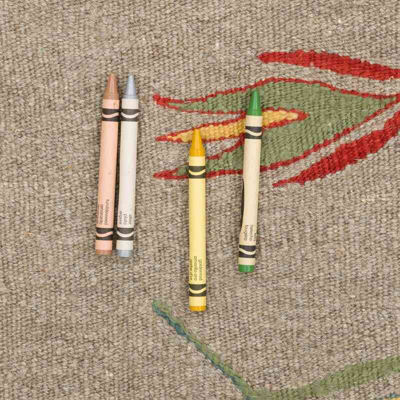 Yeni Kök Boya El Dokuma Kilim - 124 cm x 182 cm - K0059557