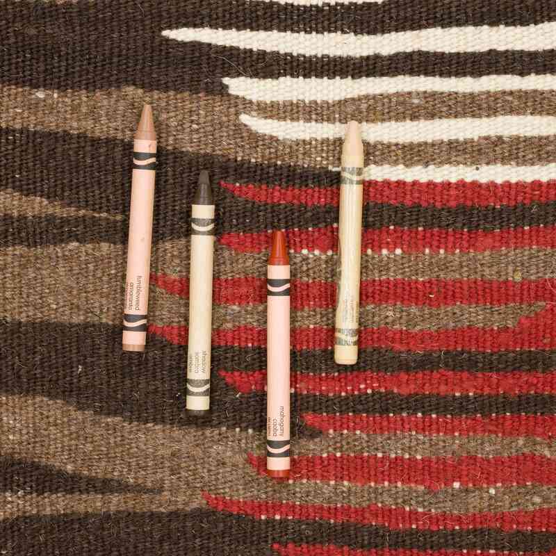 New Handwoven Turkish Kilim Runner - 2' 9" x 11' 3" (33" x 135") - K0059560