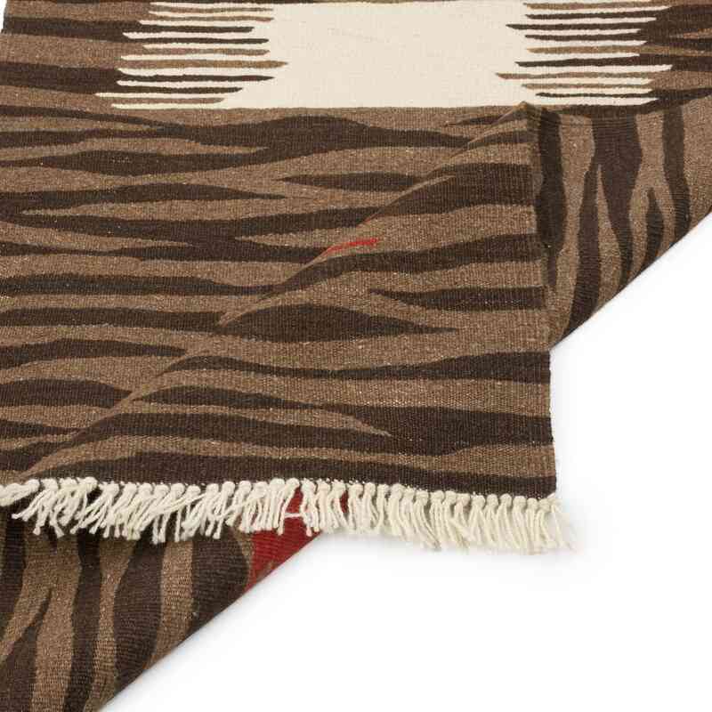 New Handwoven Turkish Kilim Runner - 2' 9" x 11' 3" (33" x 135") - K0059560