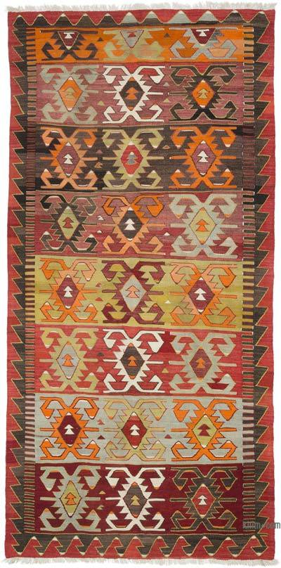 Vintage Konya Kilim地毯- 5' 3