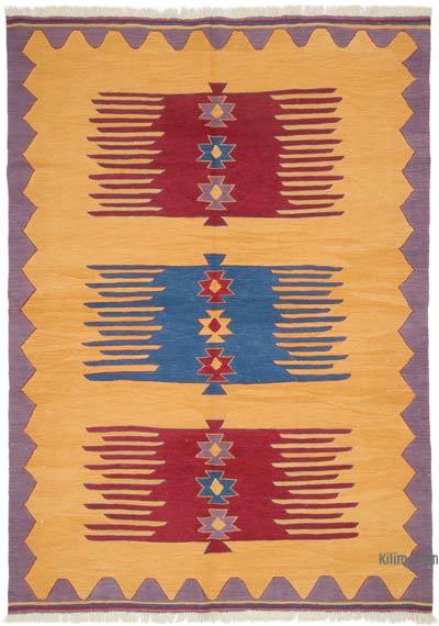 Yeni Kök Boya El Dokuma Kilim - 184 cm x 256 cm