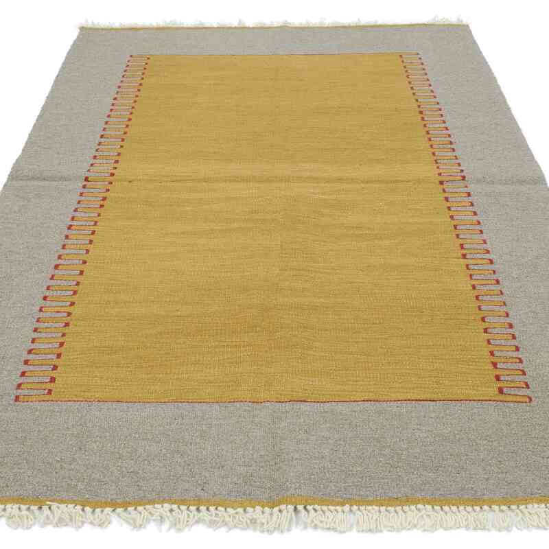 Nueva Alfombra Turca Kilim - 121 cm x 187 cm - K0059572