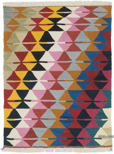 Yeni Kök Boya El Dokuma Kilim - 92 cm x 121 cm