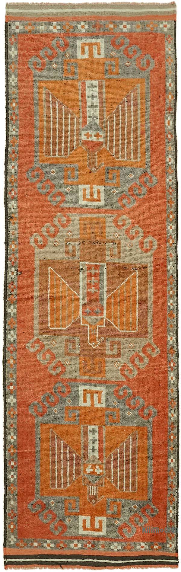 Alfombra Vintage de pasillo - 110 cm x 348 cm - K0059580
