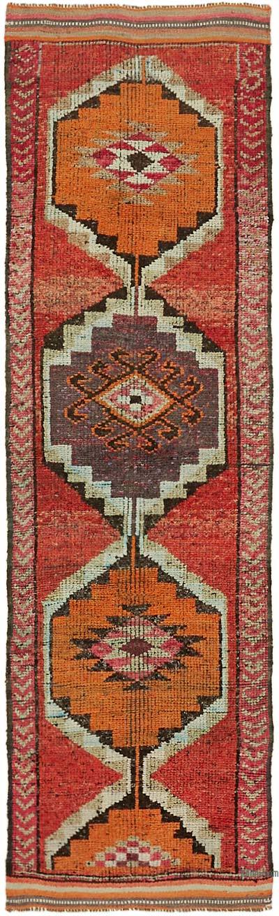 Vintage Anadolu Yolluk - 96 cm x 313 cm