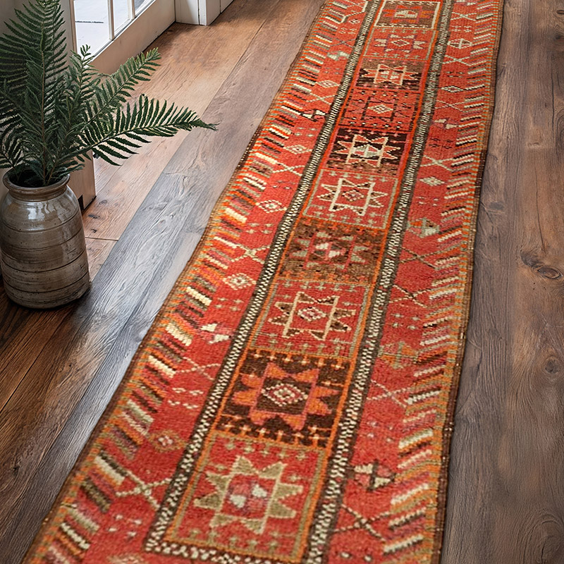 Vintage Anadolu Yolluk - 78 cm x 355 cm - K0059590
