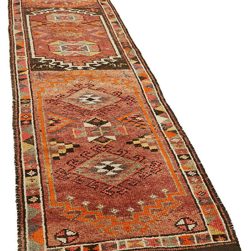 Vintage Anadolu Yolluk - 90 cm x 412 cm - K0059601