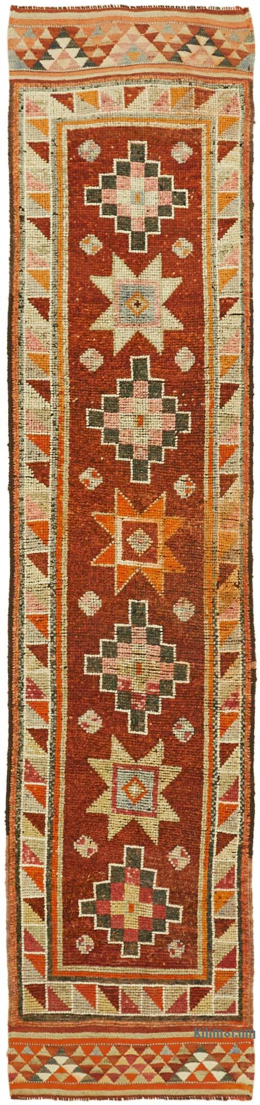 Vintage Anadolu Yolluk - 94 cm x 400 cm - K0059603