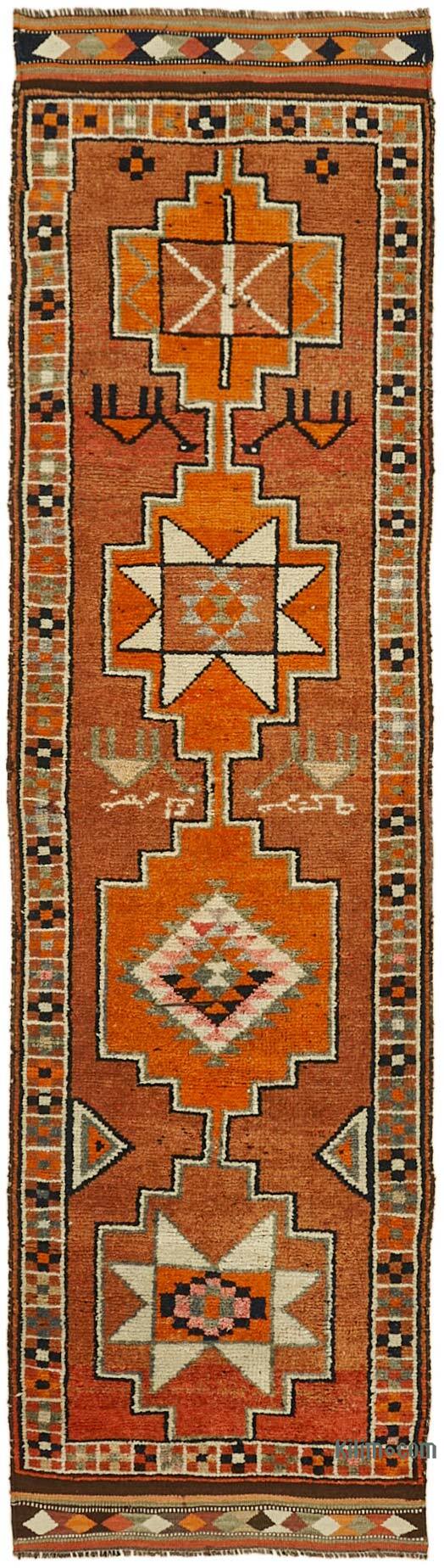 Alfombra Vintage de pasillo - 96 cm x 335 cm - K0059607