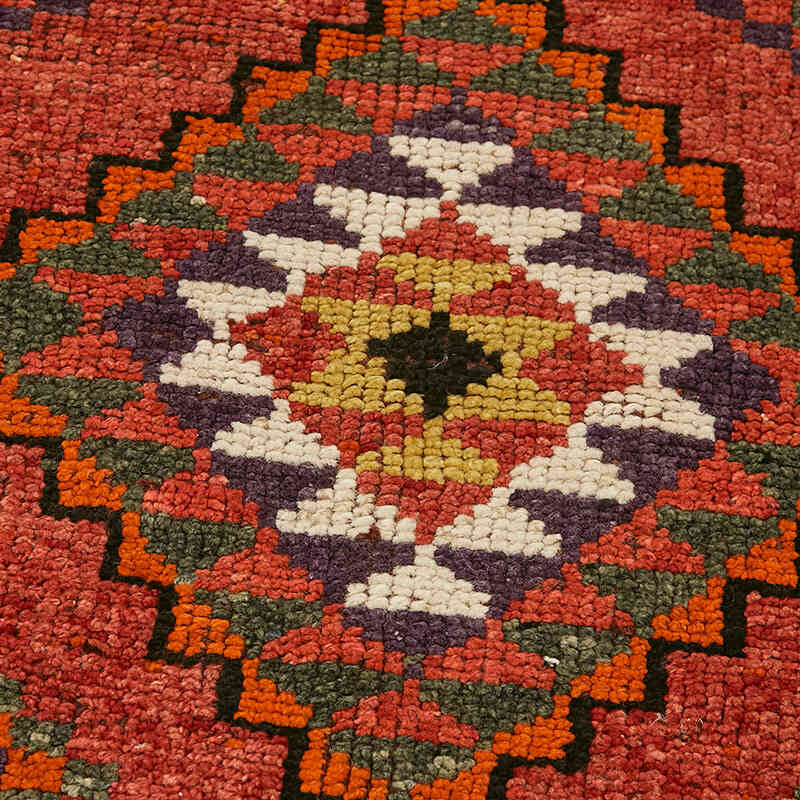 Vintage Tribal Runner Rug - 2' 10" x 11' 7" (34" x 139") - K0059609