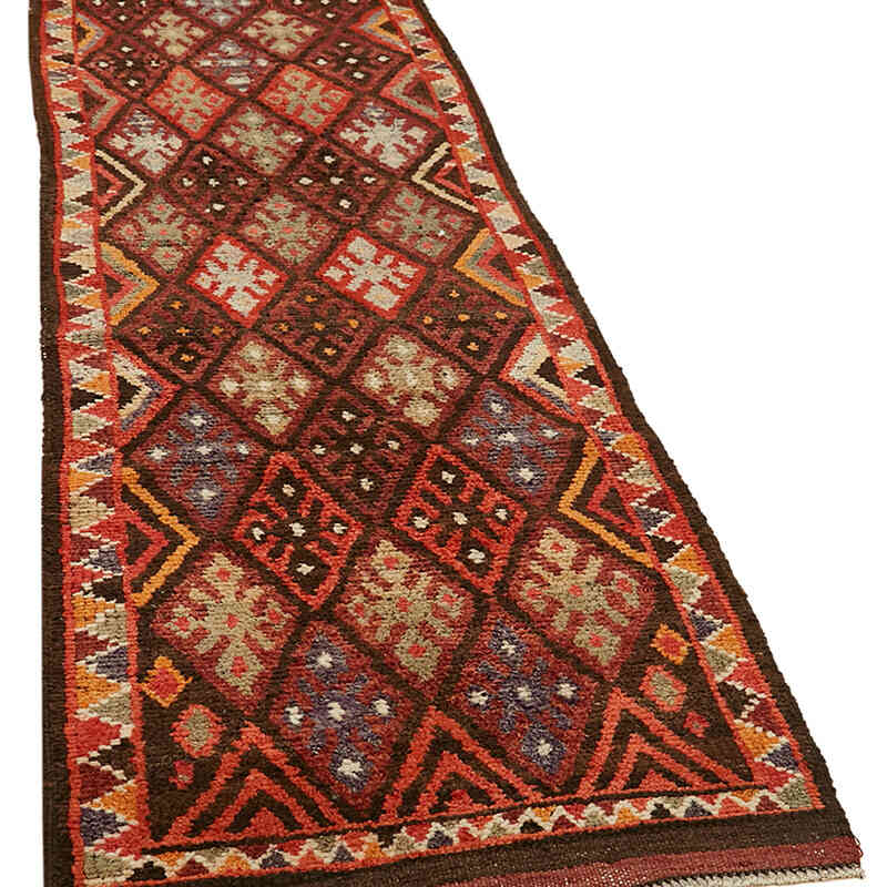 Vintage Anadolu Yolluk - 90 cm x 360 cm - K0059626