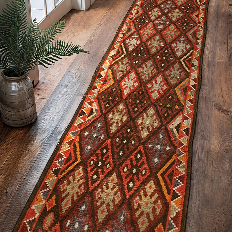 Vintage Anadolu Yolluk - 90 cm x 360 cm - K0059626