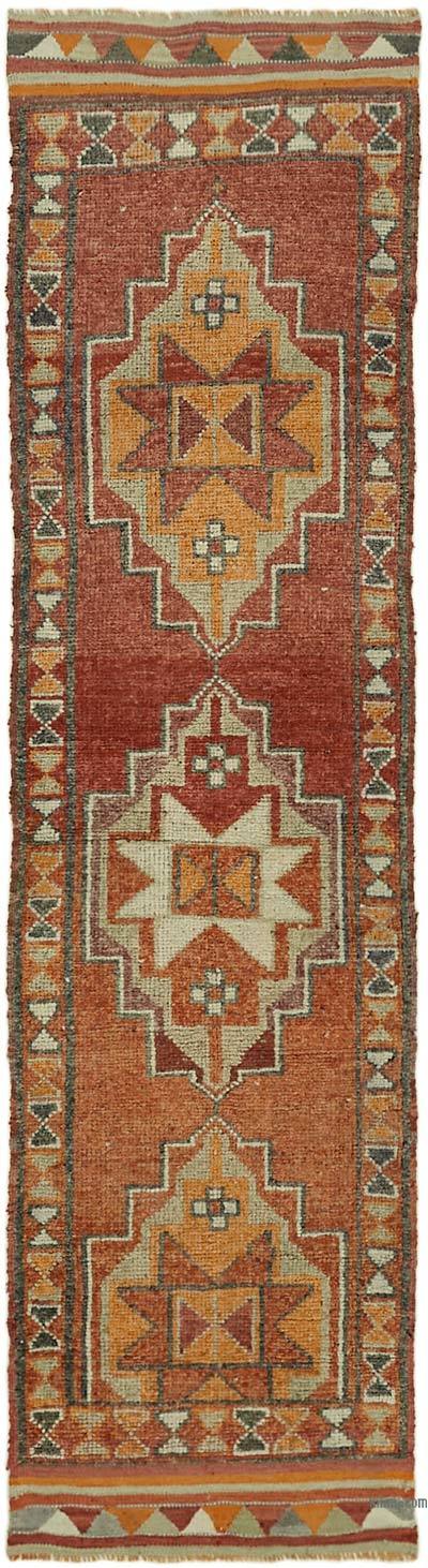 Vintage Anadolu Yolluk - 95 cm x 338 cm