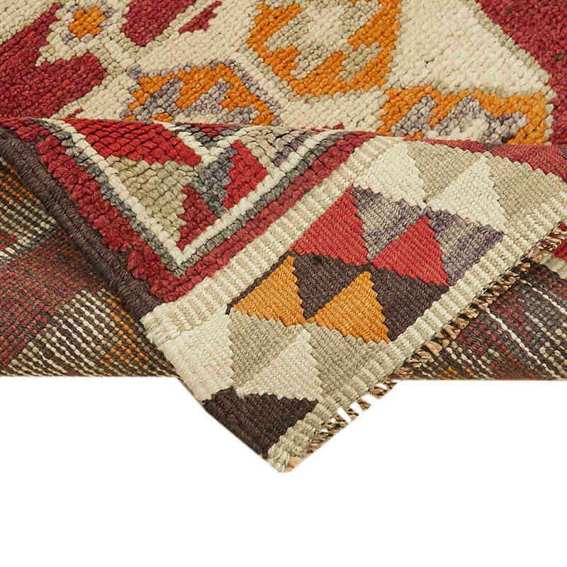 Vintage Tribal Runner Rug - 2' 11" x 11' 8" (35" x 140") - K0059631