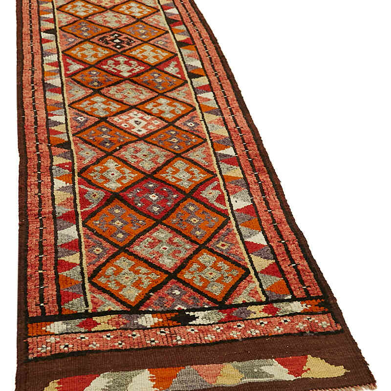 Alfombra Vintage de pasillo - 90 cm x 332 cm - K0059636